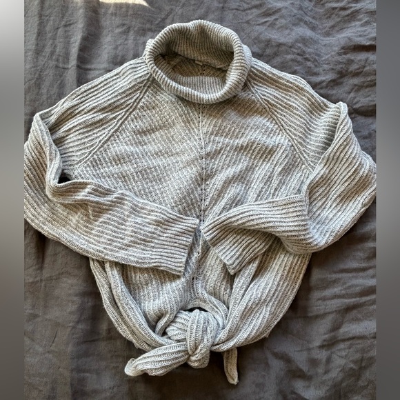 Anthropologie cotton/cashmere knit turtleneck, xs - Picture 4 of 4